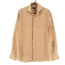 Camicia Formale A Righe Gialla