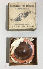 TECNICA-RADIOTECNICA-DIAFRAMMA PER TROMBA ESPONENZIALE-GELOSO-PUBBLICITARIA