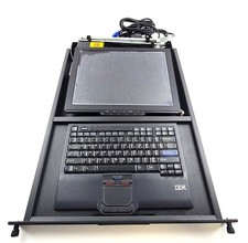 IBM 1U 15" Monitor a schermo