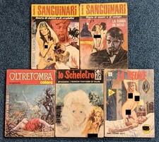 Lotto fumetti horror erotico italiano Fumetti I Sanguinari Oltretomba Scheletro