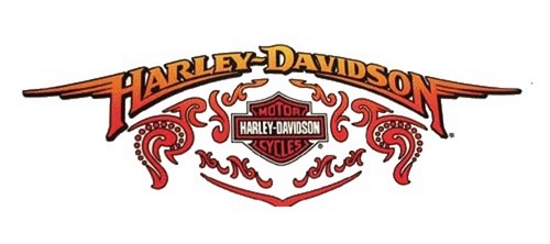 Adesivo harley davidson ali - adesivo,