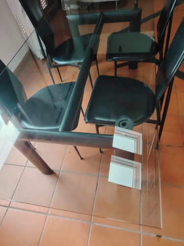 Tavolo pranzo vetro - tavolo, in