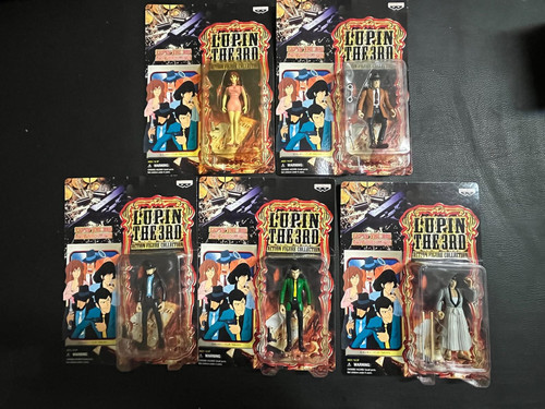 Action figure lupin the - action,