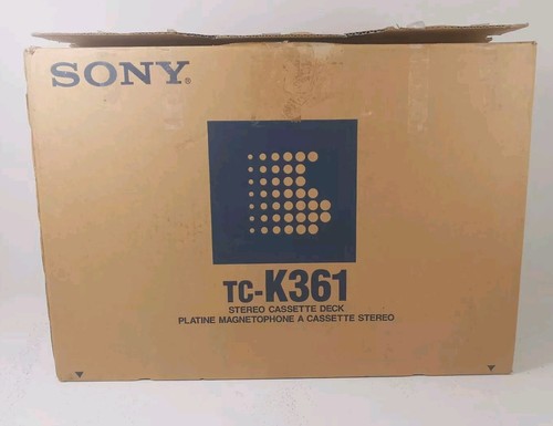 Sony k361 cassette deck - cassette,