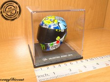 VALENTINO ROSSI MOTO-GP AGV 2015 HELMET 1/5 SIMONCELLI CIRCUIT MISANO CASCO GP