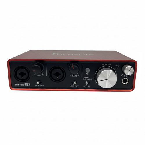 Focusrite scarlett 2i2 - 2i2, 2a