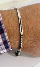 bracciale uomo argento 925