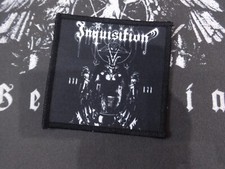 Inquisition patch black - black, metal