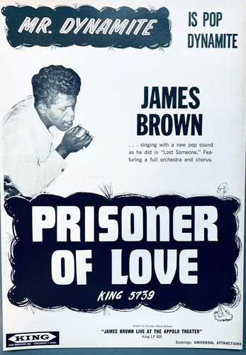 James brown 1963 poster - james,