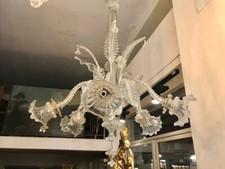Elegante Lampadario in Vetro