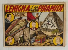 ALBI DI ENIGMISTICA POPOLARE "L' enigma delle piramidi n.4 Ed. E. P.  1947 !!!