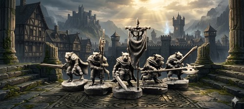 Ratkin war gaming miniature