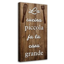 Quadro cucina moderno con