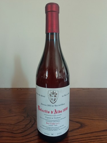 Dolcetto alba bel colle 1990 - dolcetto,
