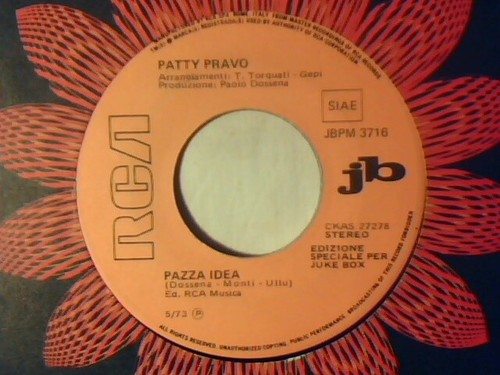 Patty pravo pazza idea - patty,