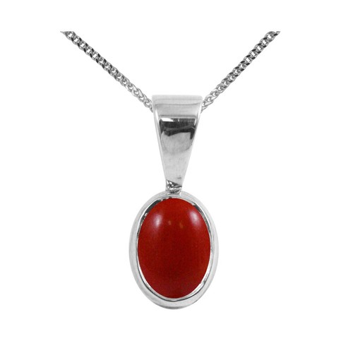 Argento sterling corallo rosso - sterling,