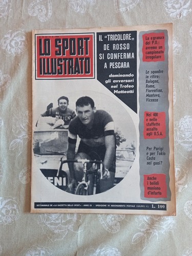 Rivista sport illustrato - lo,