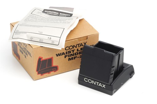 Contax 645 waist level finder - contax,