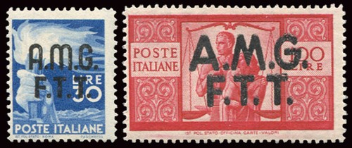 Trieste democratica lire - trieste,