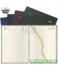 Cangini Agenda Giornaliera 2026 - Maiori cm 17x24 Carta Avorio - Col. Assortiti