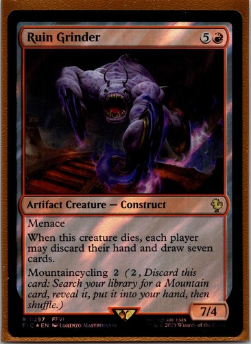 Ruin grinder fic - grinder, foil)