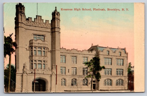 Cartolina erasmus high school - erasmus,