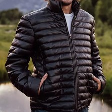Cappotto giacca uomo vera