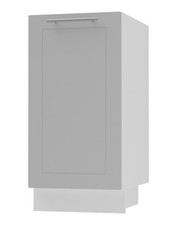 Mobile sottolavello cucina BARI 40 cm tirante in vimini laccato colore a scelta BA-D1D/40/cargo