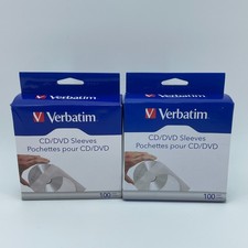 VERBATIM CD DVD Sleeves