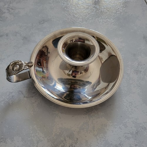 Bugia porta candela - , argento