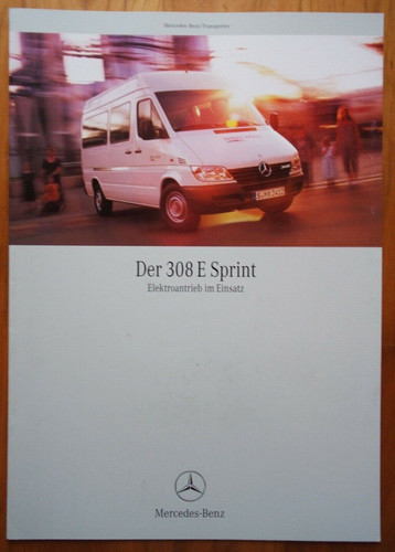 Brochure mercedes 308 sprint - mercedes,