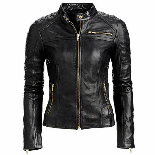 Giacca donna nera cafe - , racer