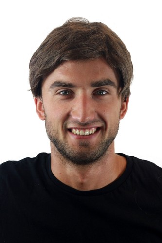 Parrucca uomo liscia marrone - uomo,