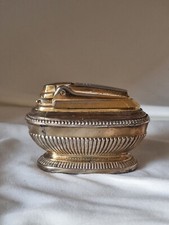 Accendino d'epoca anni '70 RONSON da tavolo in silver plate