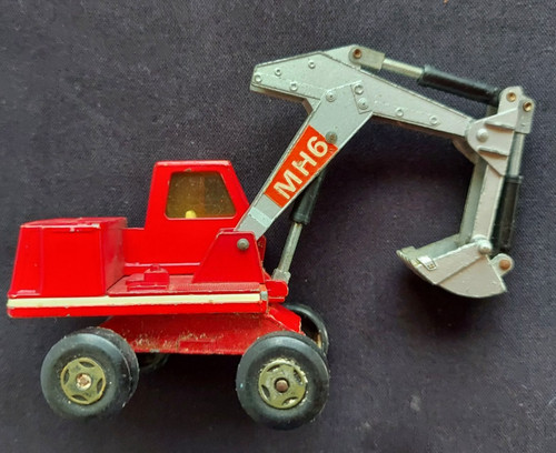 Escavatore idraulico vintage