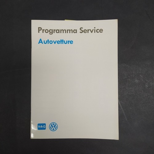 Libretto programma service - libretto,