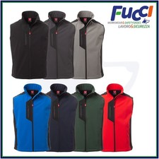 Gilet Softshell Payper Cork Smanicato da Lavoro Uomo Impermeabile Elasticizzato