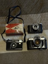 Lotto 3 macchine fotografiche