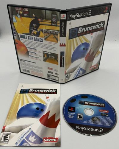 Brunswick pro bowling - bowling, (ps2