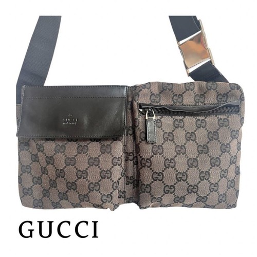 Borsa gucci marrone tela - borsa,