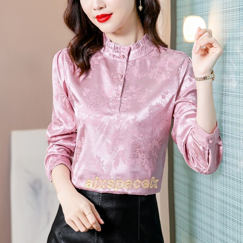 Camicia donna jacquard - , raso