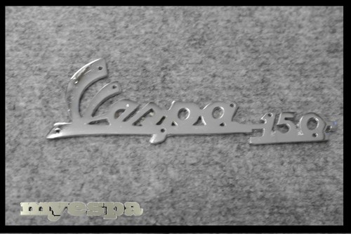 Vespa 150 scritta - emblema, logo