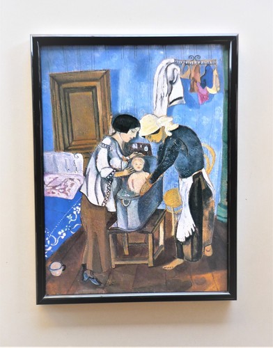 Quadro bagno del bimbo di - il,