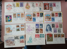 VATICANO LOTTO 39 BUSTE PRIMO GIORNO  ANNI 60 PAPA PAOLO VI