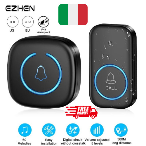 Campanello wireless senza fili