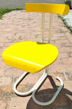 Sedia da Scrivania ragazzi Space-Age Danish Style Anni 80 Modernariato rarità