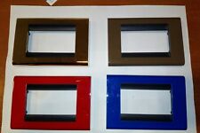 USATA PLACCA 3 POSTI 4713 ORIGINALE BTICINO LIVING CLASSIC oro blu