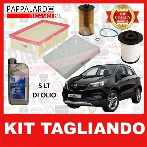 Kit tagliando filtri 5 - kit, lt