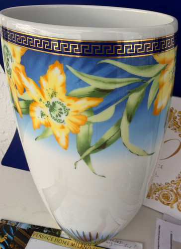 Versace vaso fioriera oro - vaso,