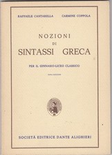 Nozioni di sintassi greca. Per